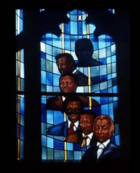 African American Pulpit Window